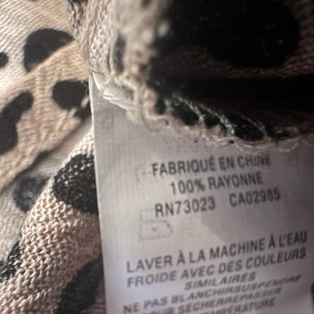 NWT Aeropostale Leopard M Dress - Picture 3 of 4
